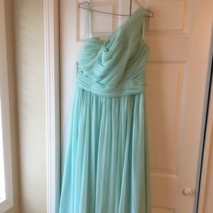 Size 24 mint green formal dress